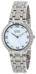 Citizen Bella Biały/Stal Ø29 mm EM0120-58A