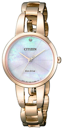 Citizen Dress Srebrny/Stal w odcieniu złota Ø29 mm EM0433-87D