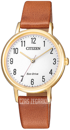 Citizen Eco Drive 180 Biały/Skóra Ø30.2 mm EM0578-17A