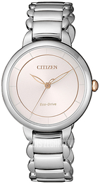 Citizen Eco Drive 180 Srebrny/Stal Ø31 mm EM0676-85X