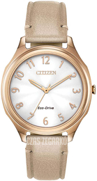 Citizen Srebrny/Skóra Ø35 mm EM0753-01A