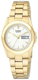 Citizen Biały/Pozlacana Ø28 mm EQ0562-54A