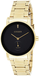 Citizen Dress Czarny/Stal w odcieniu złota Ø34 mm EQ9062-58E