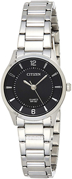 Citizen Dress Czarny/Stal Ø26 mm ER0201-81E
