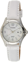 Citizen Dress Biały/Skóra Ø32 mm EU6080-07D