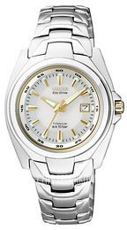 Citizen Super Titanium Ladies Biały/Tytan Ø30 mm EW0911-50A