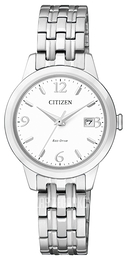 Citizen Eco Drive 180 Biały/Stal Ø28 mm EW2230-56A
