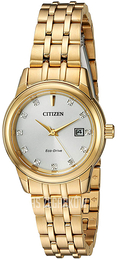 Citizen Srebrny/Stal w odcieniu złota Ø28 mm EW2392-54A