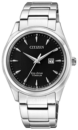 Citizen Czarny/Tytan Ø34 mm EW2470-87E