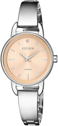 Citizen Crystal Różowy/Stal Ø26 mm EZ6370-56X