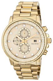 Citizen Nighthawk Szampański/Stal w odcieniu złota Ø42 mm FB3002-53P
