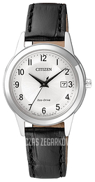 Citizen Leather Srebrny/Skóra Ø30 mm FE1081-08A
