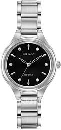 Citizen Corso Czarny/Stal Ø29 mm FE2100-51E