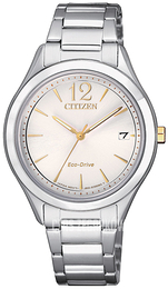 Citizen Eco Drive 180 Srebrny/Stal Ø32 mm FE6124-85A