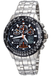 Citizen Radio Controlled Czarny/Stal Ø46 mm JY0000-53E