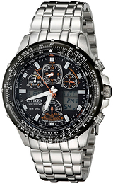 Citizen Eco Drive 180 Czarny/Stal Ø46 mm JY0020-64E