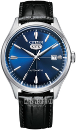 Citizen Mechanical Niebieski/Skóra Ø40 mm NH8390-20L