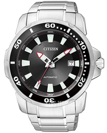Citizen Mecha Czarny/Stal Ø43 mm NJ0010-55E