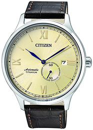 Citizen Titanium Szampański/Skóra Ø41.5 mm NJ0090-13P