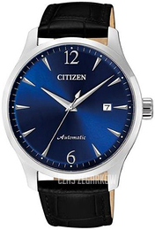 Citizen Mechanical Niebieski/Skóra Ø40 mm NJ0110-18L