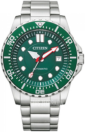 Citizen Mechanical Zielony/Stal Ø43 mm NJ0129-87X