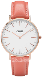 Cluse La Boheme Biały/Skóra Ø38 mm CL18032