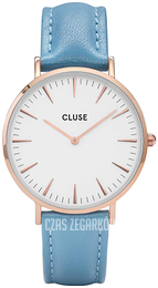 Cluse La Boheme Biały/Skóra Ø38 mm CL18033