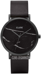 Cluse La Roche Czarny/Skóra Ø38 mm CL40001