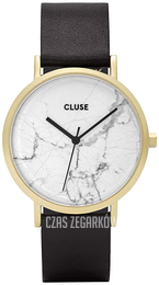Cluse La Roche Biały/Skóra Ø38 mm CL40003