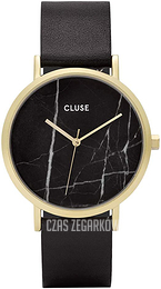 Cluse Czarny/Skóra Ø38 mm CL40004