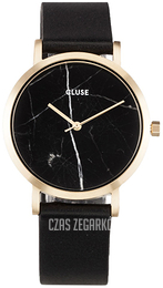 Cluse La Roche Czarny/Skóra Ø33 mm CL40102