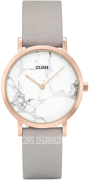 Cluse Biały/Skóra Ø33 mm CL40103