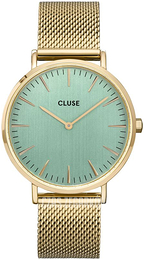 Cluse Zielony/Stal w odcieniu złota Ø38 mm CW0101201027