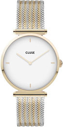 Cluse Biały/Stal w odcieniu złota Ø33 mm CW0101208002