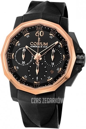 Corum Admirals Cup Challaenger 44 Czarny/Guma Ø44 mm 753.803.03-0371 AN22