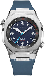 D1 Milano Underwater Niebieski/Guma Ø43.5 mm DVRJ04