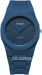 D1 Milano Polycarbon Niebieski/Żywica z tworzywa sztucznego Ø40.5 mm PCBJ21