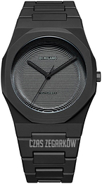 D1 Milano Polycarbon Czarny/Żywica z tworzywa sztucznego Ø40.5 mm PCBJ23