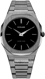 D1 Milano Ultra Thin Czarny/Stal Ø40 mm UTB02