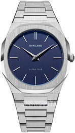 D1 Milano Ultra Thin Niebieski/Stal Ø38 mm UTBU01