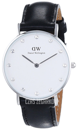 Daniel Wellington Classy Sheffield Biały/Skóra Ø34 mm DW00100080