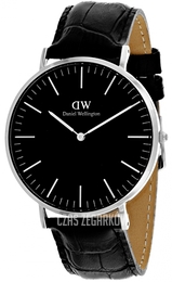 Daniel Wellington Classic Black Reading Czarny/Skóra Ø40 mm DW00100135