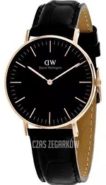 Daniel Wellington Classic Black Reading Czarny/Skóra Ø36 mm DW00100141