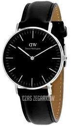 Daniel Wellington Classic Black Sheffield Czarny/Skóra Ø36 mm DW00100145