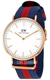 Daniel Wellington Classic Oxford Kremowy/Tkanina Ø40 mm DW00100001