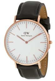 Daniel Wellington Classic Sheffield Kremowy/Skóra Ø40 mm DW00100007