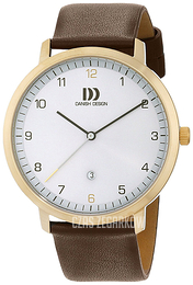 Danish Design Classic Biały/Skóra Ø42 mm 3310092