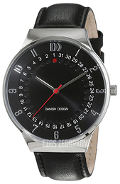 Danish Design Classic Czarny/Skóra Ø42 mm 3314511