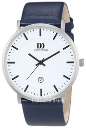 Danish Design Classic Biały/Skóra Ø42 mm 3314514