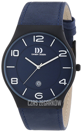 Danish Design Dress Niebieski/Skóra Ø42 mm 3316330